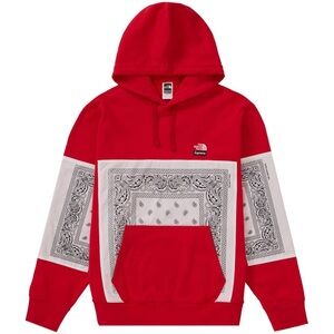Supreme The North Face Bandana Hooded Sweatshirt